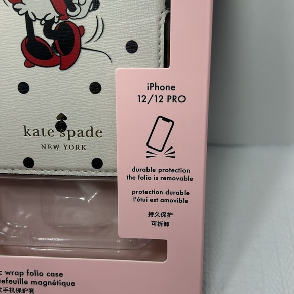Kate Spade New York Mini Mouse case for iPhone 12 / 12 Pro Disney MM - Picture 6 of 8